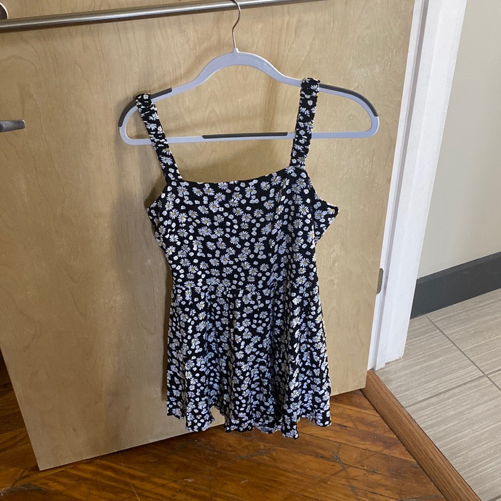 Patterned romper